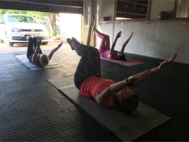 Pilates with Alex class